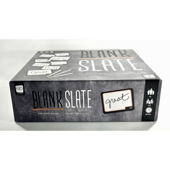 Blank Slate The Game Where Great Minds Think Alike Fun Family Friendly Complete - Picture 14 of 14